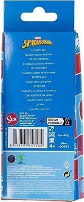 Bestekset Spider-Man CZ11342 Roestvrij staal Multicolour 2 Onderdelen
