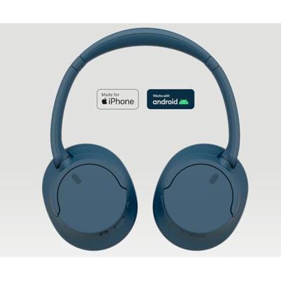 Sony WH-CH720N bluetooth Over-ear hoofdtelefoon blauw - thumbnail
