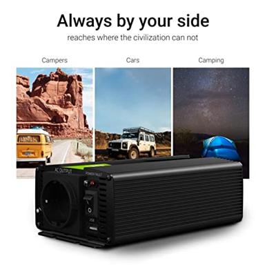 Green Cell INV05DE Omvormer 300 W 12 V - 230 V