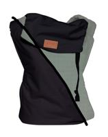 ByKay Click Carrier Reversible draagzak Black / Minty Grey - thumbnail