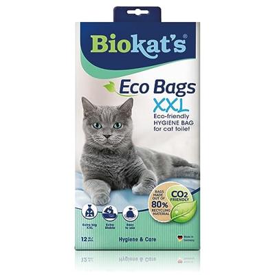 Biokat&apos;s Eco Bags XXL voor de kattenbak 3 verpakkingen - thumbnail