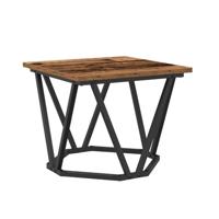 Salontafel 3 pcs Oud hout 50 x 50 x 40 cm - thumbnail