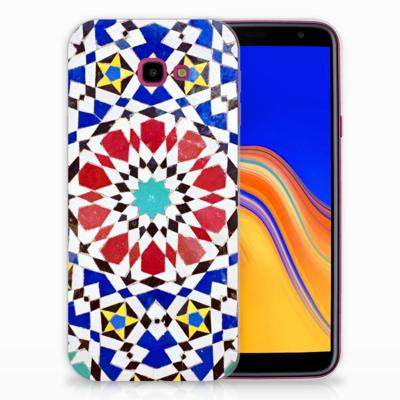 Samsung Galaxy J4 Plus (2018) | TPU | Siliconen hoesje | Mozaïek