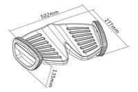 DIGITUS Active Ergonomic Footrest with Rocking Function - thumbnail