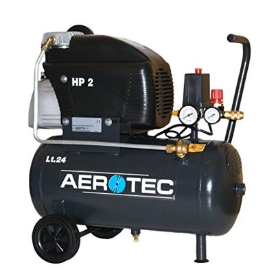 Aerotec Compressor | 210 l/min 8 bar | 1,5 kW 230 V 50 Hz | 24 l | 1 stuk - 20088344 - 20088344