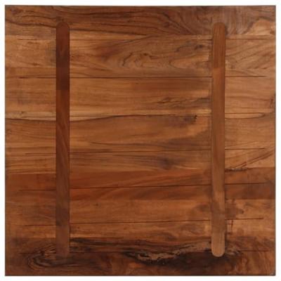 Tafelblad vierkant 80x80x2,5 cm massief gerecycled hout Tafelblad vierkant 80x80x2,5 cm massief gerecycled hout