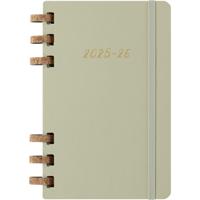 Agenda 2025/2026 Moleskine 12M Academic Weekly 7d/1p Myrtle large kiwi - thumbnail