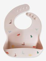 Silicone slabbetje met opvangzakje MUSHIE meerkleurig - thumbnail