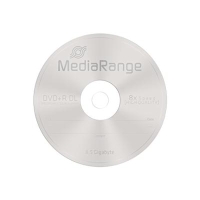 MediaRange MR465 lege dvd 8,5 GB DVD+R DL 5 stuk(s)