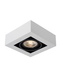 Lucide ZEFIX - Plafondspot - LED Dim to warm - GU10 (ES111) - 1x12W 2200K/3000K - Wit - thumbnail