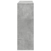 Boekenkast / kamerscherm 100x33x94,5 cm betongrijs - thumbnail