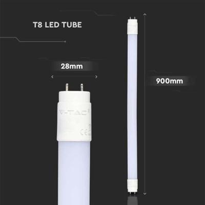 V-TAC LED-buis-Buis Energielabel: F (A - G) G13 T8 14 W Neutraalwit 1 stuk(s) (Ø x h) 28 mm x 900 mm Niet dimbaar V-TAC LED-buis-Buis Energielabel: F (A - G) G13 T8 14 W Neutraalwit 1 stuk(s) (Ø x h) 28 mm x 900 mm Niet dimbaar