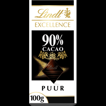 Lindt Excellence 90% Cacao 100g bij Jumbo