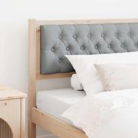 Hoofdbord Anders Bruin en lichtgrijs 100 cm Massief grenenhout - thumbnail