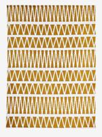 Grafisch tapijt bedrukt mediumgeel - thumbnail