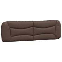 Bed met matras kunstleer bruin 180x200 cm - thumbnail