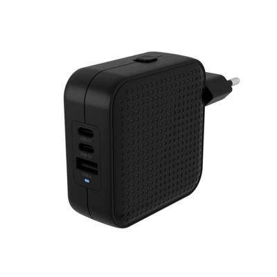 Hyper HyperJuice 3-port GaN travel oplader (70W) - Black