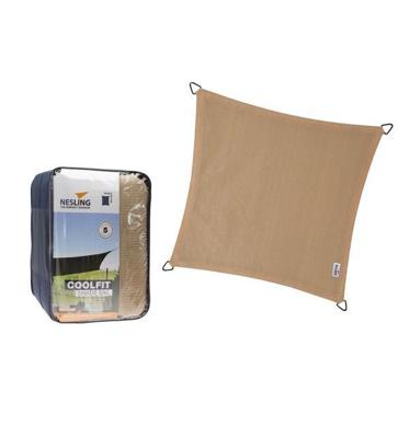 Platinum Schaduwdoek vierkant zand 500x500