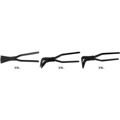 Erdi buigtang | lengte 280 mm | opgelegd recht | poedergecoat | 1 stuk - d331-60 - d331-60 Erdi buigtang | lengte 280 mm | opgelegd recht | poedergecoat | 1 stuk - d331-60 - d331-60