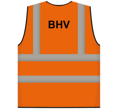 RWS veiligheidsvest BHV oranje - RWS veiligheidsvest BHV oranje RWS veiligheidsvest BHV oranje - RWS veiligheidsvest BHV oranje