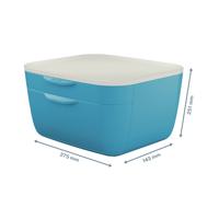 Ladenblok leitz cosy 2 laden blauw - thumbnail