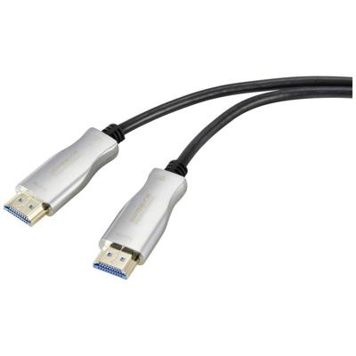 SpeaKa Professional SP-9019352 HDMI-kabel HDMI Aansluitkabel HDMI-A-stekker, HDMI-A-stekker 30.00 m Zwart 4K UHD, Afgeschermd SpeaKa Professional SP-9019352 HDMI-kabel HDMI Aansluitkabel HDMI-A-stekker, HDMI-A-stekker 30.00 m Zwart 4K UHD, Afgeschermd
