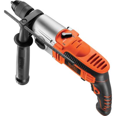 Black+Decker kr8542k 850w klopboormachine in koffer | zijhandgreep | dieptestop | koffer - kr8542k-qs
