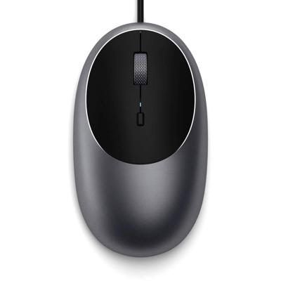 Satechi C1 bekabelde mouse (USB-C) - Space Gray