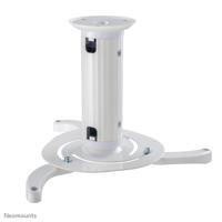 Neomounts BEAMER-C80WHITE Beamer-plafondbeugel In hoogte verstelbaar, Kantelbaar, Draaibaar Afstand vloer-plafond (max.): 15 cm Wit - thumbnail