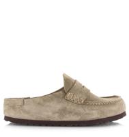 Birkenstock Naples narrow 1029710 taupe Beige maat 45 - thumbnail