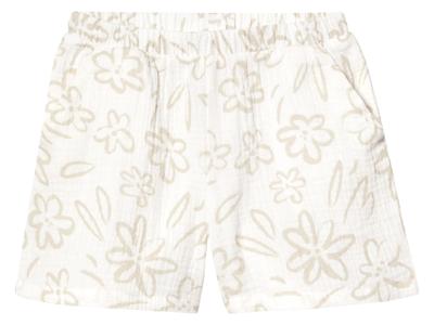 lupilu Mousseline korte kinderbroek (Wit, 122/128)