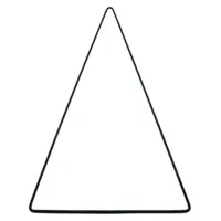 Decoratie DIY kerstboom metaal zwart 55 cm | 24 stuks - thumbnail