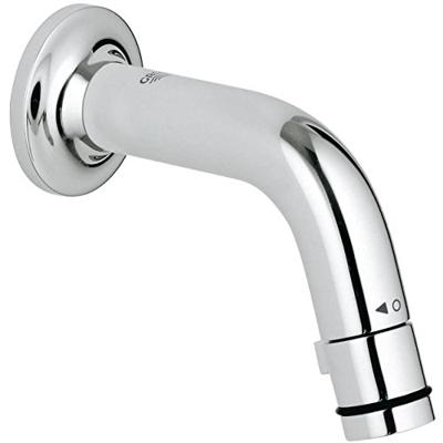 Grohe wand fonteinkraan met L-uitloop 10 cm Chroom Grohe wand fonteinkraan met L-uitloop 10 cm Chroom