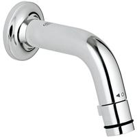 Grohe wand fonteinkraan met L-uitloop 10 cm Chroom - thumbnail