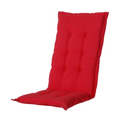 Madison zitkussen panama hoge rug rood 123 x 50 cm