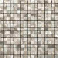 Zelfklevende Mozaïektegel Geborsteld Goud - Mini Blokjes 265x265mm - thumbnail