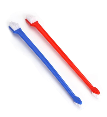 Nobleza Lange tandenborstels voor hond en kat - 2 stuks Nobleza Lange tandenborstels voor hond en kat - 2 stuks