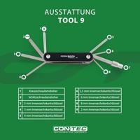 CONTEC multifunctie-tool "tool 9" ct multifunction tool 9 9 functions - thumbnail