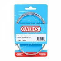 Elvedes Versnellingsbinnenkabel shimano 2.25 m 1,1 mm 6472 zilver - thumbnail