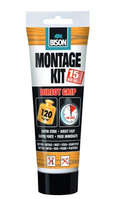 Bison Montagekit Direct Grip Tub 250G*6 Nlfr - 6306821 - 6306821