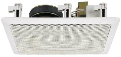 Monacor ESP-22/WS PA-inbouwluidspreker 20 W 100 V Wit 1 stuk(s)