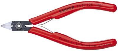 Knipex Zijsnijtang met klein facet 125 mm - 7522125 Knipex Zijsnijtang met klein facet 125 mm - 7522125