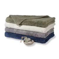 Vandyck Vandyck Scala Organic Steelgrey Badmat 60x100 - thumbnail