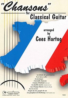 EMC Chansons for Classical Guitar - Cees Hartog lesboek