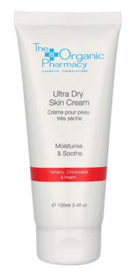 The Organic Pharmacy Ultra Dry Skin Cream 100ml Vochtinbrengende crème