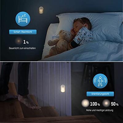 Ansmann ansm.nachtlamp en sensor en batt