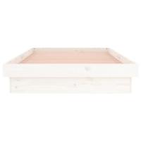 Bedframe LED massief hout wit 90x190 cm 3FT Single - thumbnail