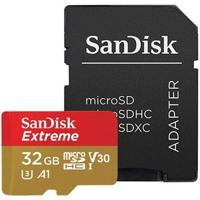SanDisk Extreme microSDHC 32 GB geheugenkaart - thumbnail