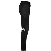 Uhlsport Anatomic Kevlar Keepersbroek Zwart Wit - thumbnail