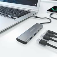 Aisens USB-hub, A109-0763, grijs, 1 stuk - thumbnail